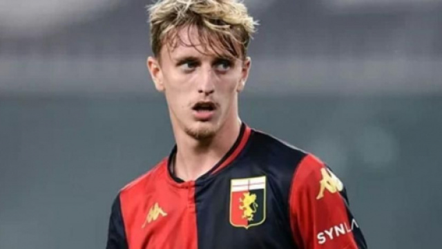 Nicol&ograve; Rovella, centrocampista del Genoa.