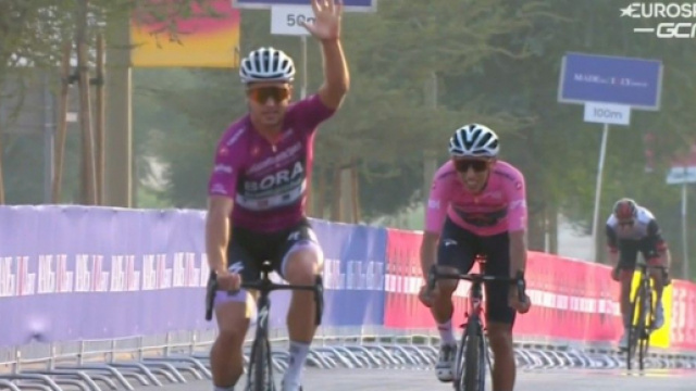 La vittoria di Peter Sagan nel Giro d'Italia criterium.