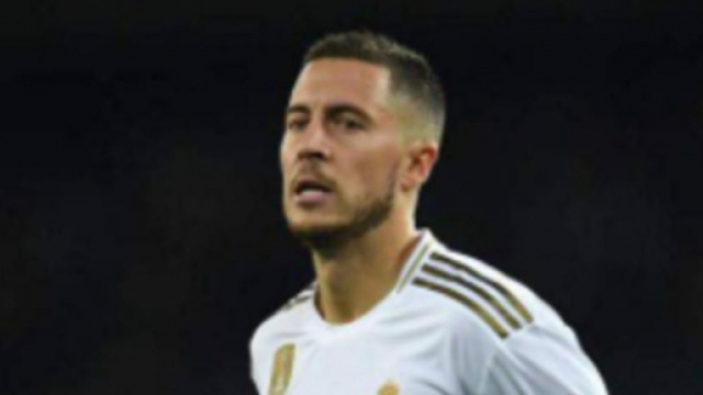 Eden Hazard, giocatore del Real Madrid.