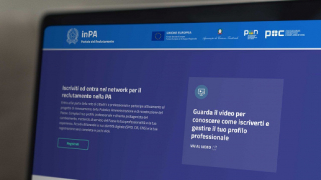 Decolla &laquo;InPA&raquo;, il portale per il reclutamento dei professionisti.