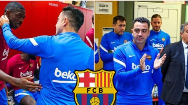 Le message clair de Xavi &agrave; Ousmane Demb&eacute;l&eacute; (captures YouTube)