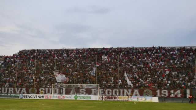 Reggina, superato il Cosenza nella media spettatori.