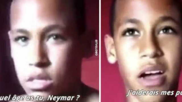 Sur cette vid&eacute;o, le jeune prodige du football br&eacute;silien n'a alors que 12 ans - Source : capture d'&eacute;cran, LinkedIn