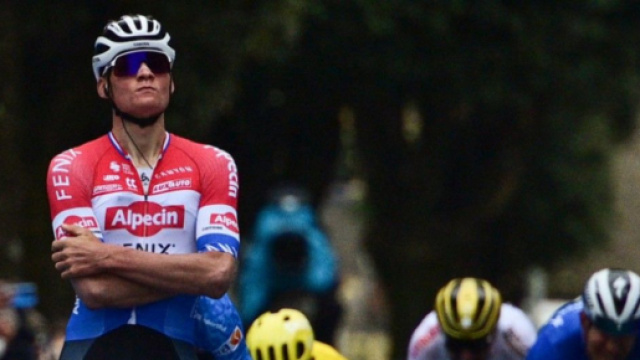 Mathieu Van der Poel vincitore alla Tirreno Adriatico