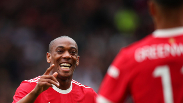 Anthony Martial, attaccante del Manchester Utd.
