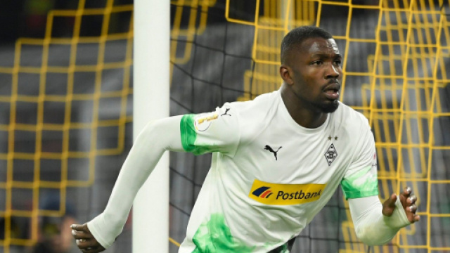 Marcus Thuram, attaccante del Borussia Moenchengladbach.