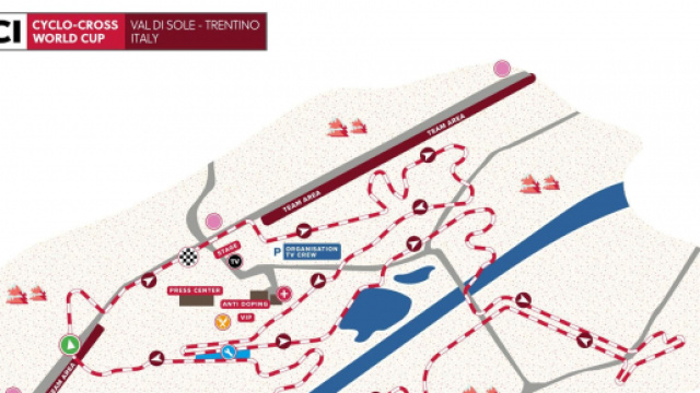 CDM Ciclocross, il tracciato della Val di Sole: sar&agrave; completamente innevato (Foto)