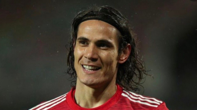 Edinson Cavani, giocatore uruguaiano.