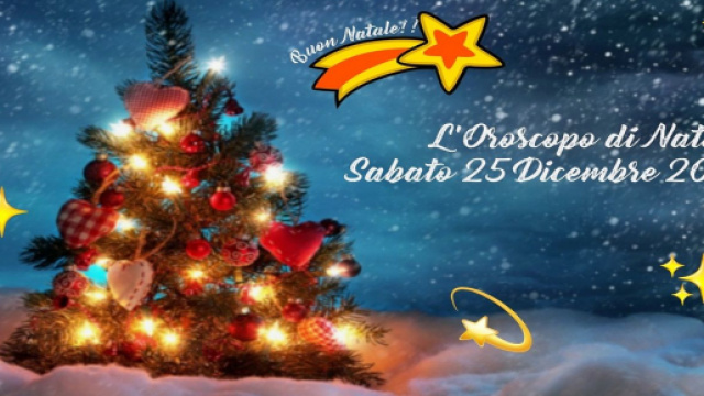 Previsioni oroscopo della giornata di Natale, sabato 25 dicembre 2021