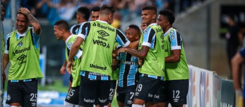 Gr&ecirc;mio &eacute; um dos campe&otilde;es que vai jogar a S&eacute;rie B (Lucas Uebel/Gr&ecirc;mio)