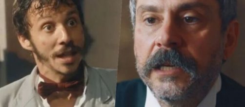 N&eacute;lio e Tonico em 'Nos Tempos do Imperador' (Fotomontagem/Reprodu&ccedil;&atilde;o/TV Globo)