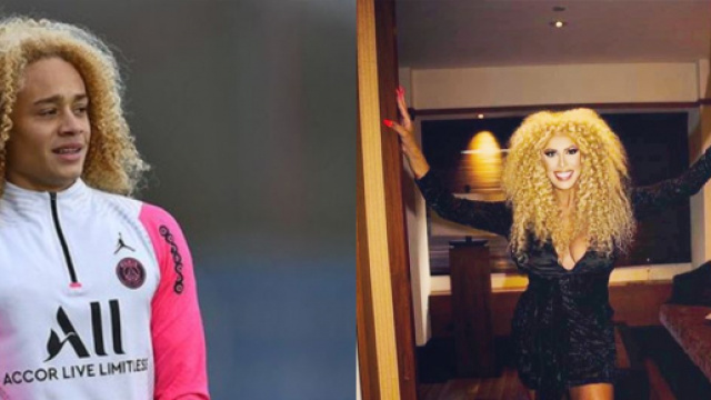 Xavi Simons compar&eacute; &agrave; Afida Turner sur Twitter - Source : montage, Instagram