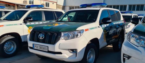 La Polic&iacute;a Local y la Guardia Civil se trasladaron al lugar de los hechos (Twitter/@guardiacivil)