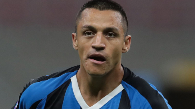 Alexis Sanchez, attaccante dell' Inter.