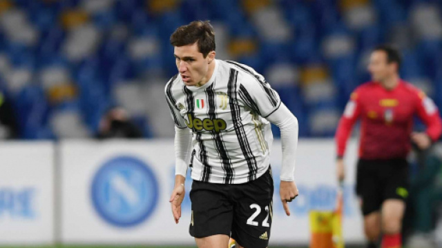 Federico Chiesa, centrocampista della Juventus.