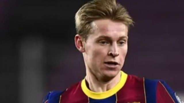 In foto de Jong, centrocampista del Barcellona.