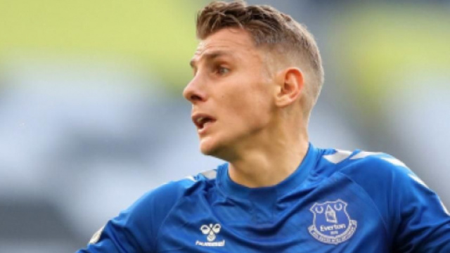 Lucas Digne, terzino dell'Everton.