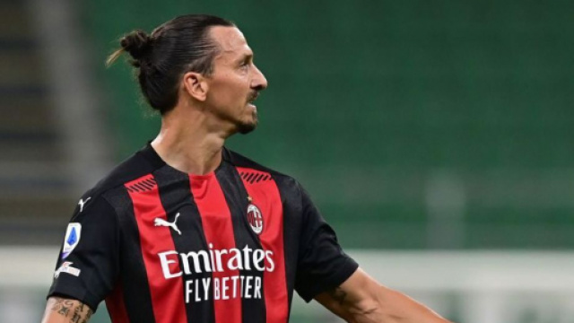 Zlatan Ibrahimovic, punta del Milan.