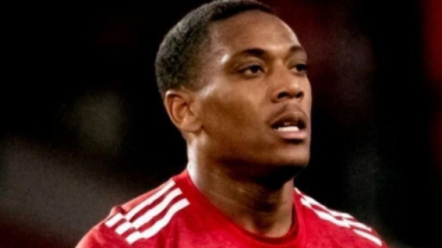 Anthony Martial, giocatore del Manchester United.
