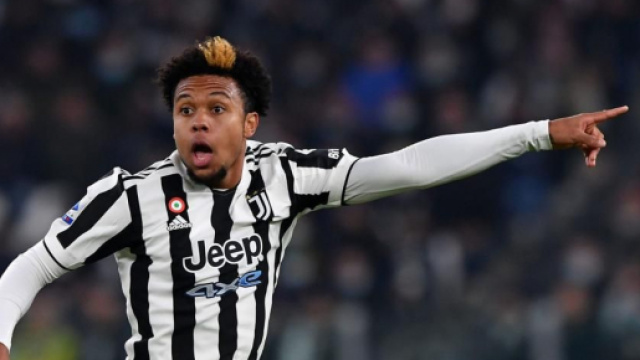Weston McKennie, centrocampista della Juventus.