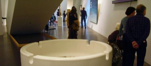 Damien Hirst's "Party Time" (Image source: Sara Hebert/Flickr)