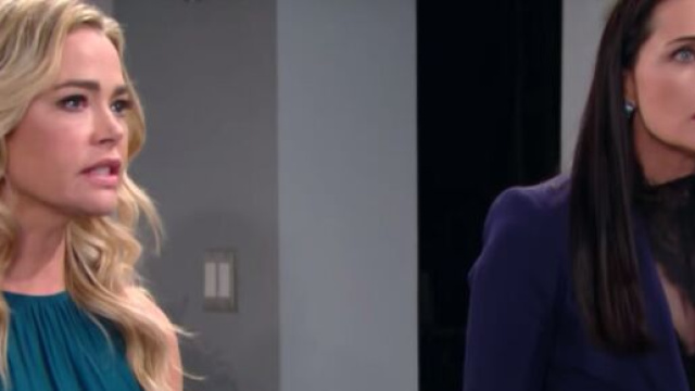 Beautiful, spoiler Usa: Shauna cerca di convincere Eric a perdonare Quinn.