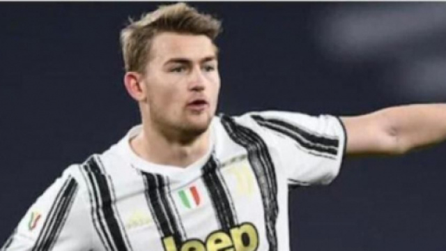 In foto Matthijs de Ligt, difensore della Juventus.