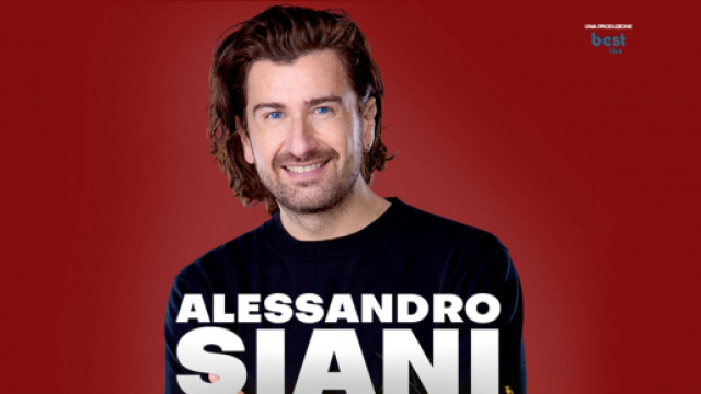 Al Teatro Diana, Alessandro Siani con Libert&agrave; Live Tour.