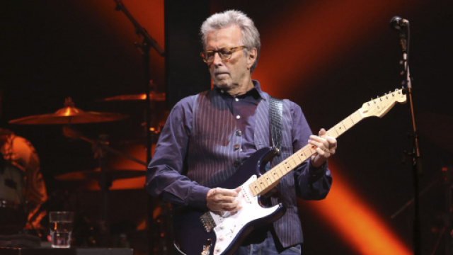 Il chitarrista britannico Eric Clapton