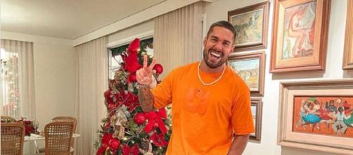 Bil Ara&uacute;jo comemora o Natal (Reprodu&ccedil;&atilde;o/Instagram/@bilaraujo)