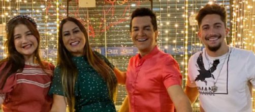 Regis Danese celebra o Natal (Reprodu&ccedil;&atilde;o/Instagram/@regisdanese)