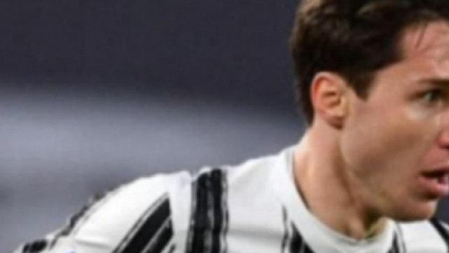 Federico Chiesa, centrocampista della Juventus.