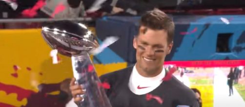 Brady recently won his seventh Super Bowl ring (Image source: NFL/YouTube)
