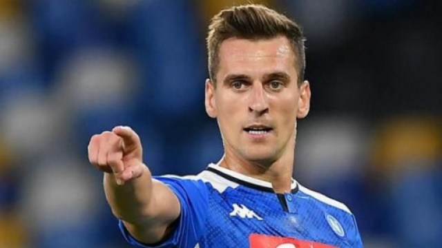 Arkadius Milik, giocatore ex Napoli.