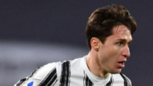 Federico Chiesa, centrocampista della Juventus.
