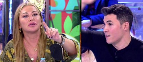 Bel&eacute;n Esteban ha abandonado muy enfadada 'S&aacute;lvame' tras un golpe bajo de Kiko Jim&eacute;nez (@telecincoes)