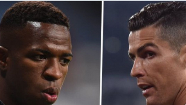 Vinicius couronne Cristiano Ronaldo sous sa derni&egrave;re publication Instagram et fait le buzz (captures YouTube)