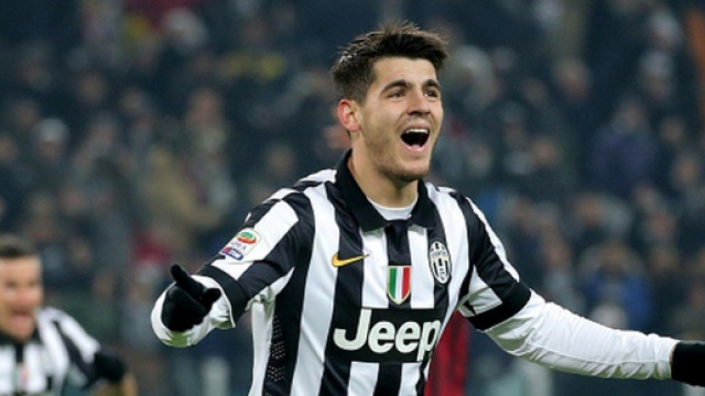 Alvaro Morata, giocatore della Juventus.