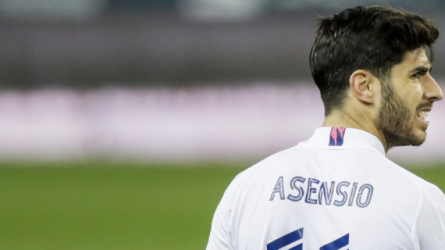 Marco Asensio del Real Madrid.