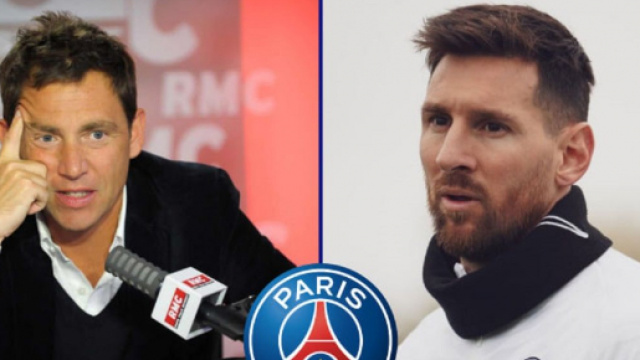 Daniel Riolo se moque du 'frileux' Lionel Messi (captures YouTube)