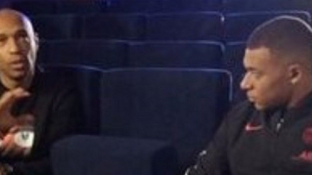 Entretien Thierry Henry - Kylian Mbapp&eacute; : La toile parle de 'concours de boulard' (capture YouTube)