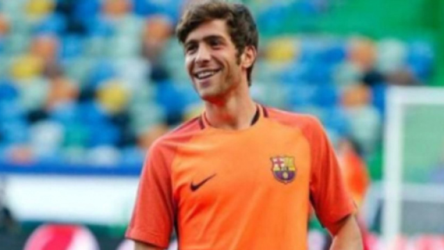 Sergi Roberto, centrocampista del Barcellona.