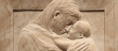 Donatello's 'Pazzi Madonna' (Image source: Sailko/Wikimedia Commons)