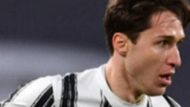 Federico Chiesa, centrocampista della Juventus.