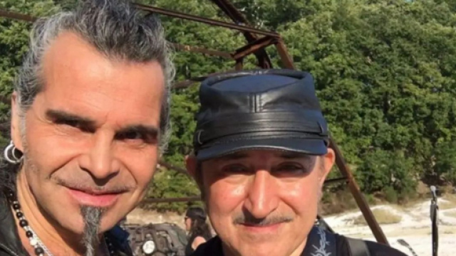 Piero Pel&ugrave; e Ghigo Renzulil dei Litfiba