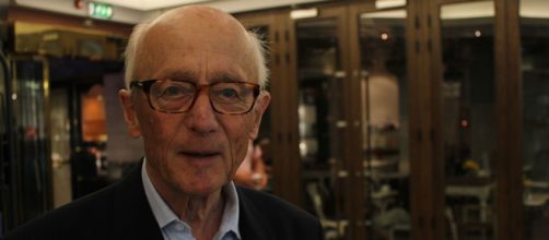 Former Norwegian Prime Minister K&aring;re Willoch at Paleet in Oslo (Image source: Vegard Ottervig/Wikimedia Commons)