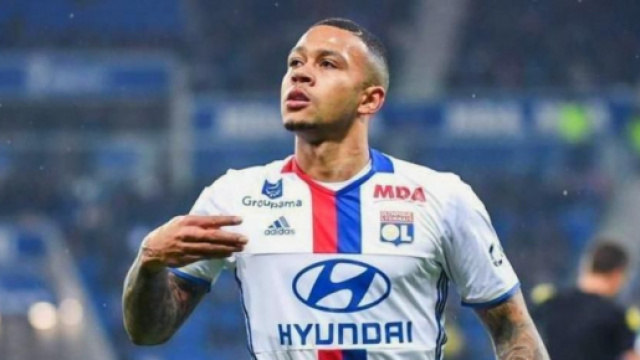 Memphis Depay, ex punta del Lione.