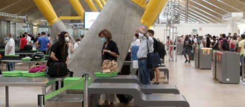 El aeropuerto de Madrid, en imagen