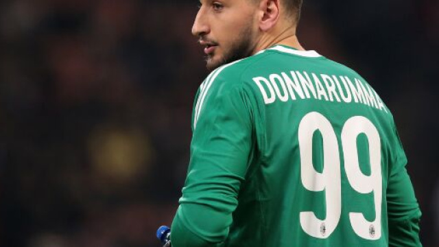 Donnarumma vorrebbe rimanere al Milan.