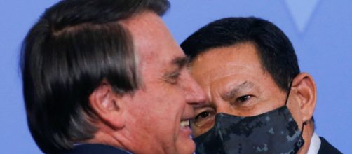 Bolsonaro n&atilde;o chama Mour&atilde;o para reuni&atilde;o ministerial. (Arquivo Blasting News)